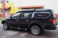 Крышка (кунг) кузова для Mitsubishi L200 2015-2019 / Fiat Fullback 2016- (3 двери) под покраску АВС-Дизайн 