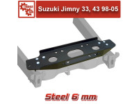 Площадка под лебедку верхняя в передний бампер Suzuki Jimny JB33, 43 1998-2005