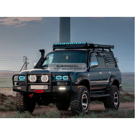 Расширители колёсных арок Fenders для Toyota Land Cruiser 80 (80 мм)