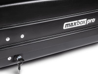 Автобокс MaxBox PRO 460 (средний) черный 175*84*42 см двустороннее открывание