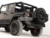 Калитка под запаску BMS ALFA для Jeep Wrangler JK