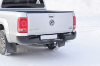 Фаркоп PT GROUP для Volkswagen Amarok с 2010 - съемный квадрат, нагрузки: 3000/100 кг (без электрики в комплекте)