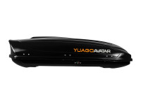 Автобокс Yuago Avatar 460л (черный) двухсторонний 177см