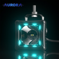 Светодиодная фара Aurora ALO-D3-2-P23-RGB с подсветкой 30W