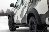 Пороги силовые BMS PRO-Line для Isuzu D-MAX 2012-2020 (2 шт.)