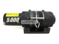 Лебедка электрическая 12V PRO TOP 5000lbs / 2268 кг синтетический трос 6*13 (156/1)