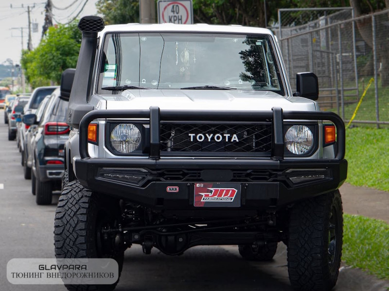 Бампер передний силовой ARB для Toyota Land Cruiser 76, 78, 79 с 2024 года (3412760) Бампер передний силовой ARB для Toyota Land Cruiser 76, 78, 79 с 2024 года (3412760)
