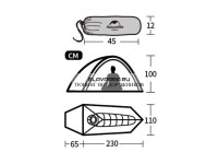 Палатка Naturehike Cloud Up Si 1-местная, алюминиевый каркас, сверхлегкая, синяя