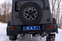 Задний силовой бампер со скрытой установкой лебедки KDT для Suzuki Jimny