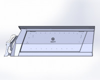 Кунг экспедиционный однодверный KDT для Nissan NP300