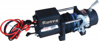 Лебёдка для квадроцикла снегохода 12V Runva EWX4500USR lbs 2040 кг синтетический трос