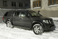 Расширители колесных арок 40 мм Nissan Navara 2005-2010 шагрень