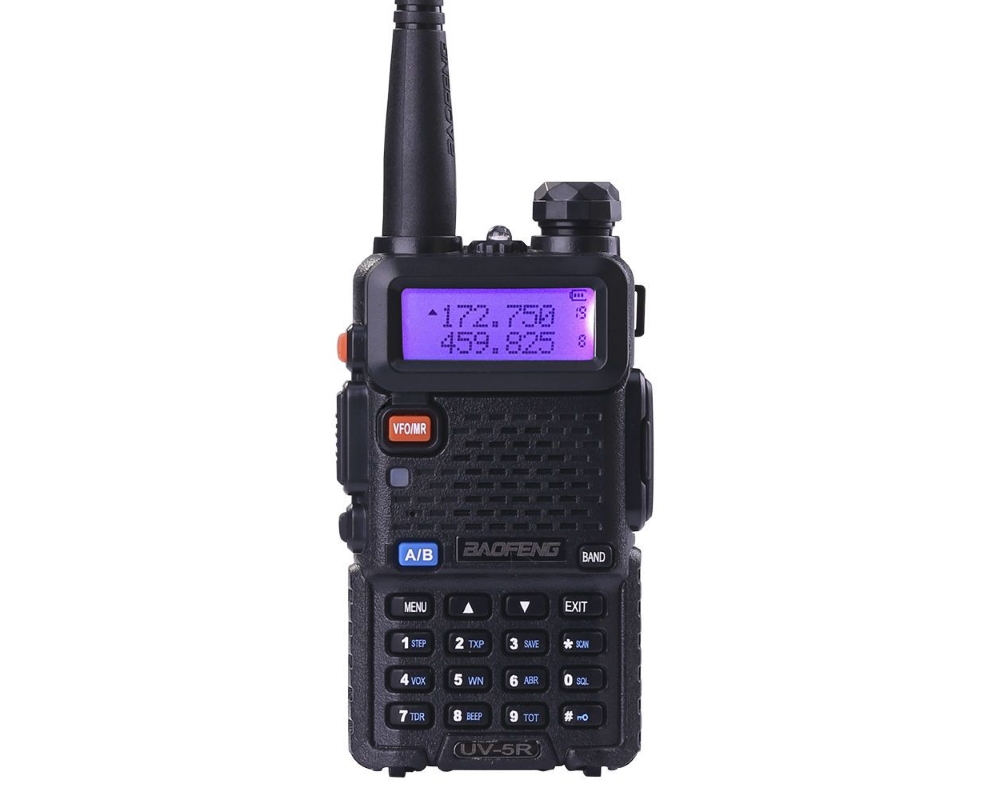 Рация портативная Baofeng UV-5R 5W (136-174 / 400-520 МГц) купить в  Хабаровске от 3190.0000 руб | ГЛАВПАРА